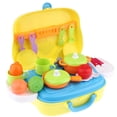 thumbnail image 4 of Maleta de Cocina para Juego de Imitación, Juguete para Niñas Pequeñas Sunnimix Alimentos simulados Juguetes Verduras, 4 of 7