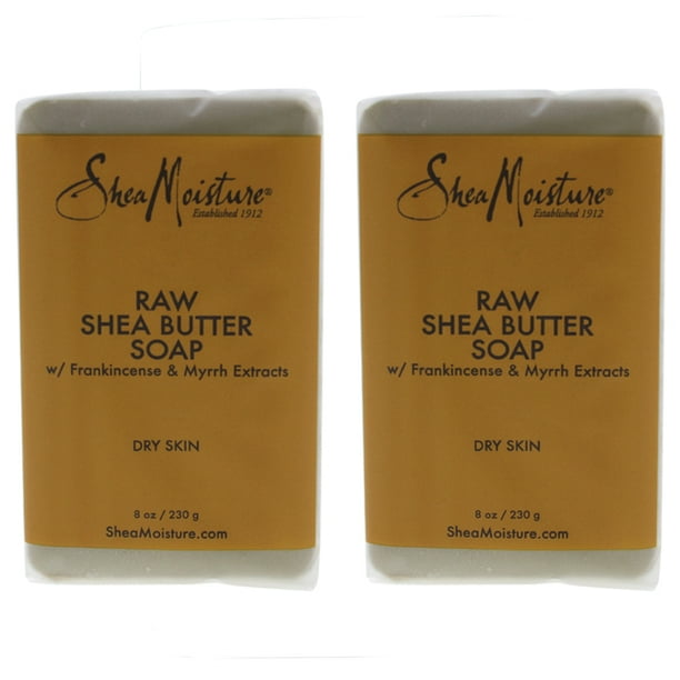 Raw Shea Butter Soap - Pack of 2 by Shea Moisture for Unisex - 8 oz