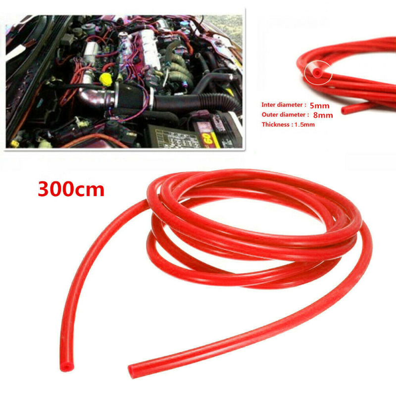New 1M Colorful Gas Oil Hose Fuel Line Petrol Tube Pipe For Motorcycle