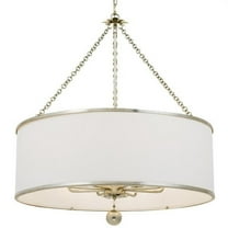 Eight Light Chandelier in Classic Style 29 inches Wide By 33.5 inches High-Antique Silver Finish Bailey Street Home 49-Bel-2885496