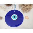 thumbnail image 4 of Ornament Erbulus Evil Eye para colgar en la pared, cristal azul, 25 cm, 4 of 6