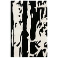 thumbnail image 2 of SAFAVIEH Soho Alura Abstract Wool Area Rug, Black/White, 2' x 3', 2 of 10