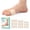 Beige, variant on Welnove Moleskin Bunion Pads, 27 Pcs Water-Resistant Cushions for Feet Protection for Women, Men (Beige, Multi-Size)