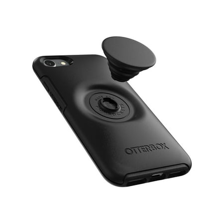 OtterBox - Otter + Pop Symmetry Series Case for Apple® iPhone® 7, 8 and SE (2nd generation) - Black