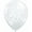 Clear, variant on Qualatex 56279 11 in. Damask Latex Balloon - Clear