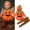 #03-Orange, variant on YAYUBA My First Halloween Outfits Pumpkin Baby Boy Girl Clothes Jumpsuit Bodysuit Romper with Hat Orange 18-24 M Halloween Gifts, Orange, 12-18 Months