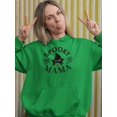 thumbnail image 2 of Spooky Mama. Hoodie Women -Image by Shutterstock, Female Medium, 2 of 4