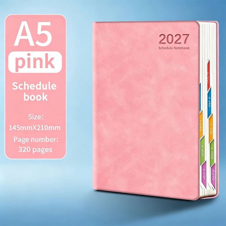 ZORVINEX 2027 Weekly Planner Notebook A5 Daily Calendar Journal One Day ...