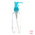 thumbnail image 2 of 3pcs 75ml Portable Refillable Perfume Bottle Clear Plastic Spray Bottle Empty Scent Pump Container, 2 of 8