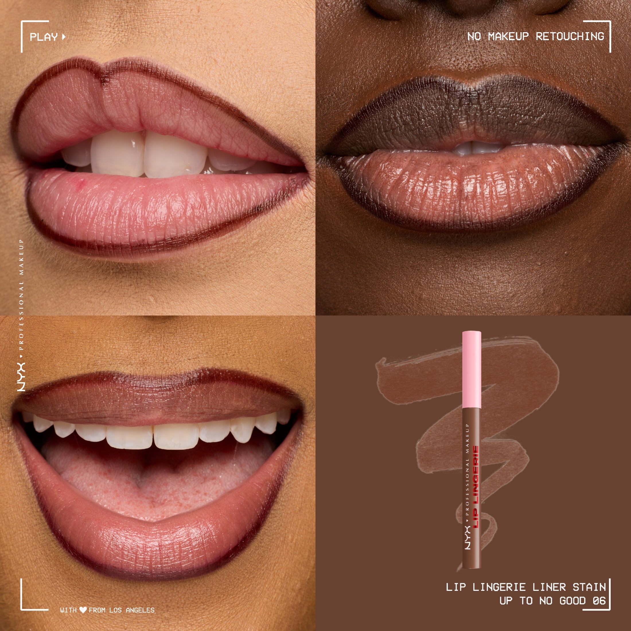NYX Professional Makeup encre à lèvres teinté Lip Lingerie