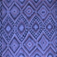 thumbnail image 1 of Ahgly Company Indoor Square Southwestern Blue Country Area Rugs, 6' Square, 1 of 4