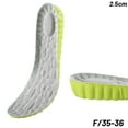 thumbnail image 4 of 3.5CM Height Increase Ins ole Sports Insoles Breathable Inner Inserts Shoes CS, 4 of 7