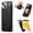 Black, variant on For iPhone 13 PU Leather Wristband Grip Phone Case, Multifunctional Hand Strap Kickstand, Lightweight Shockproof Cover for Running, Cycling and Outdoor Activities,Beige