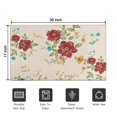 thumbnail image 5 of Pioneer Flower Floral Print Pattern Door Rugs,Washable Non Slip Door Mats Indoor,Decorative Door Mats,Entry Mat Indoor for Entrance,Bedroom,Kitchen,Bathroom,17"x30", 5 of 6