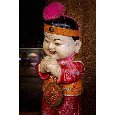 LAMINATED POSTER Statue The Chinese People Faith Best Regards Doll Poster Print 24 x
