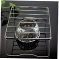 thumbnail image 1 of Outdoor Foldable BBQ Stand Stainless Steel Barbecue Stand Portable Cooking Rack Camping Grill, 1 of 2
