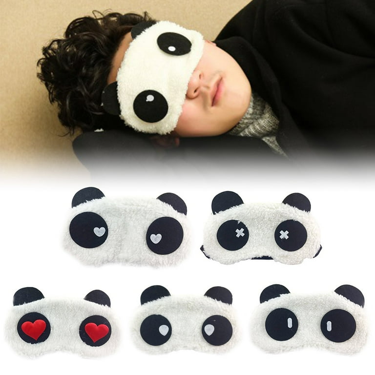 Plush Blindfold Plush Eye Blindfolds For Sleep Nap Eye Cover For