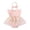 A115-Pink, variant on Hessimy 0-24M Infant Girl Puff Sleeve Bodysuit Baby Peter Pan Collar Romper Toddler Ruffle Jumpsuit Casual Tops,Stylish(Green