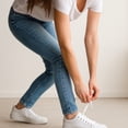 thumbnail image 5 of Pantalon para Dama, Jeans de Mezclilla Azul Skinny, Tecnología Push Up, Tela Premium Talla 4 Sin Deshilar Gaon, 5 of 5