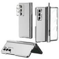 thumbnail image 1 of For Samsung Galaxy Z Fold5 Electroplating Hinged Folding Phone Case with S Pen Fold Edtion, 1 of 5