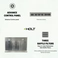 thumbnail image 5 of HOLT -Stainless Steel Range Hood 30 inch Under Cabinet 850 CFM - HUC110, 5 of 7