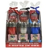 3pk Ghirardelli Christmas Travel Mugs in 3 Assorted Colors 3.7 oz, 9 Piece