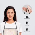 thumbnail image 4 of Zufioo Colorful Dots Print Tie-up Apron, Unisex Kitchen Apron - Oil-proof, Stain-proof and Waterproof, Suitable for Restaurants and Service Industries-One Size, 4 of 9