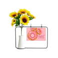 thumbnail image 1 of Dessert Western Sweet Food Artificial Sunflower Vases Bottle Blessing Card, 1 of 3