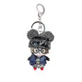 thumbnail image 1 of Monchhichi llavero llavero colgante de coche de pasta de diamantes ShuxiuWang 8390605811197, 1 of 1