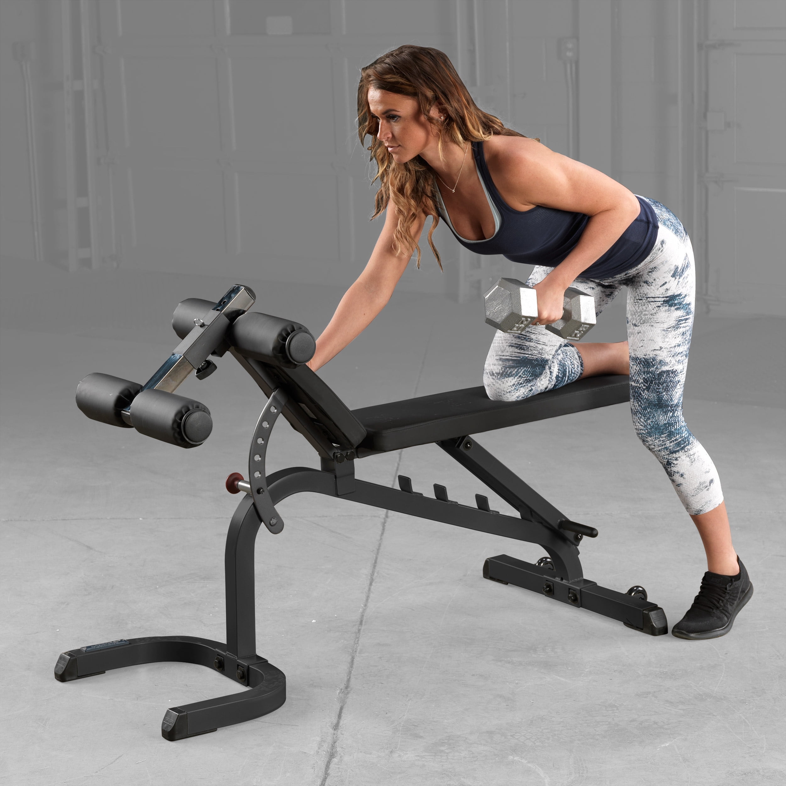 Body Solid - GFID31B Adjustable Bench with Leg Hold Down included