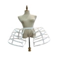 thumbnail image 3 of Cage Hoop Skirt Petticoat Girls Pannier de jaula victoriana para vestidos de vestimenta de cosplay, 3 of 8