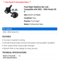 thumbnail image 2 of Front Right Stabilizer Bar Link - Compatible with 2002 - 2006 Honda CR-V 2003 2004 2005, 2 of 2