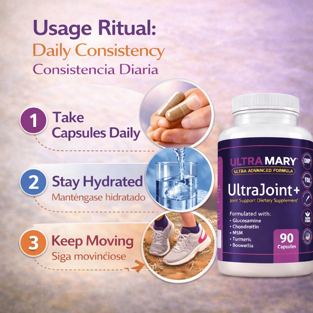 Ultra Mary Advanced Joint Formula, 90 Caps-1500mg Per Serving(ARTICULACIONES) - Glucosamine, Chondroitin, MSM,Indian Frankincense,Turmeric & Bromelain Complex - Support for Cartilage, Mobility & Flex