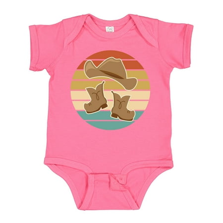 

Inktastic Cowboy Hat and Boots Boys or Girls Baby Bodysuit