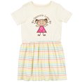 thumbnail image 3 of Inktastic My Grammie Loves Me Girls Toddler Dress, 3 of 5