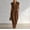 Z_ Coffee, variant on BVnarty Women Stand Collar Cap Sleeve Half Zip Wide Leg Jumpsuit, Elastic Waist Relaxed Cut Built In Side Pockets for Office Commute Black XL