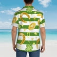 thumbnail image 6 of Fotbe Watercolor St Patrick Day Hawaiian Shirt For Men Unisex Summer Beach Casual Short Sleeve Cotton Linen Button Down Shirts-Medium, 6 of 9