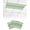 Sage Green, variant on Dark Sage Green Fluorescent Light Covers for Ceiling Lights 4x2 feet,1 Pack Magnetic Light Filters for Classroom,Farmhouse Sage Green White Striped Fluorescent Light Shade Panel for Office School