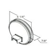 thumbnail image 3 of Buyers Warning Light SL40AR 4 Inch Round; Dome Style; Grommet Snap-In; Strobe; Amber Lens; 12 - 24 Volts DC; With Grommet And PL3 Plug, 3 of 3