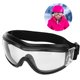 thumbnail image 4 of Vikye Gafas Protectoras, Gafas de Seguridad antiniebla a Prueba de Polvo para ni?os, Gafas Unisex Impermeables para ni?os, Ciclismo, Gafas de Seguridad Protectoras contra el Viento(Negro) Ecomeon no, 4 of 6