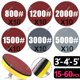 thumbnail image 2 of Papel de lija redondo de 3/4/5 pulgadas, 15-60 piezas, para lijadora de discos, pulidora de coches, grano 800, 1200, 1500, 2000, 3000, 5000, 15 piezas, 3 pulgadas, 75 mm, 2 of 6