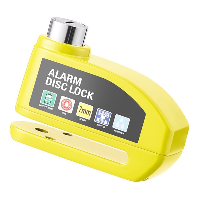 Cerradura de alarma para motocicleta, candados impermeables para bicicleta, candado para bicicleta con advertencia fuerte Tmvgtek Accesorios para bicicletas