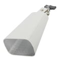 thumbnail image 2 of Graflsoa 6-Inch Electroplated Steel Alloy Cowbell with Dotting Finish, Silver Percussion Instrument for Clear, Resonant Sound, 2 of 7