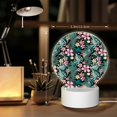 thumbnail image 6 of Salouo Rose Flowers for Round Acrylic Night Light - Acrylic Sheets with LED Light Lamp Base - Decorative Night Lamp for Restaurant Bar Cafe Shop Room Decoration, 6 of 9