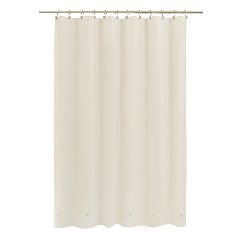 Mrs Awesome Beige Shower Curtain Liner Waterproof PEVA 8G Thickness, 6