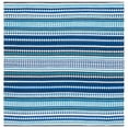 thumbnail image 6 of SAFAVIEH Montauk Kenyon Southwestern Cotton Area Rug, Blue/Ivory, 8' x 10', 6 of 10