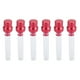thumbnail image 1 of 6 Piezas Tapa Universal para Tanque de Combustible de Gas Tubo de Manguera de Ventilación de Aire Tubo de Válvula de Respiradero de Tanque Unidireccional con Bola de Acero para ATV Dirt Bike Motocicleta Rojo Unique Bargains tapones de gasolina, 1 of 6