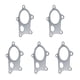 thumbnail image 5 of Junta de colector, 5 piezas Junta de colector de escape Junta de colector de escape Reemplazo de junta de colector de escape Juego de juntas de colector de escape Probado profesionalmente, 5 of 9