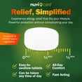 thumbnail image 5 of Nuvicare 24-Hour Allergy Medicine - Cetirizine Hydrochloride 10mg Tablets - Compare to the Active Ingredient in Zyrtec Antihistamine Meds - Generic Allergy Pills for All Day Allergy Relief 100 Count, 5 of 8