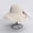 E-352 beige black rubber fisherman's hat, variant on Black Rubber Sunscreen Hat For Women, Summer Japanese Style Large Brimmed Fisherman Hat, UV Resistant Sunshade Hat, Korean Version Breathable Sun Hat